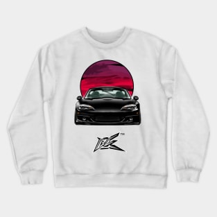 MAZDA MIATA NB STANCED BLACK Crewneck Sweatshirt